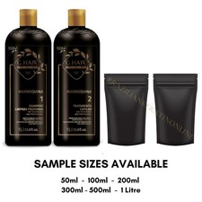 Keratin Treatment Inoar GHair Moroccan Brazilian Hair Straightening Blow Dry Kit