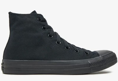 Converse schwarz All Star Chuck Taylor Canvas High Top Herren UK 10,5 Damen 12,5