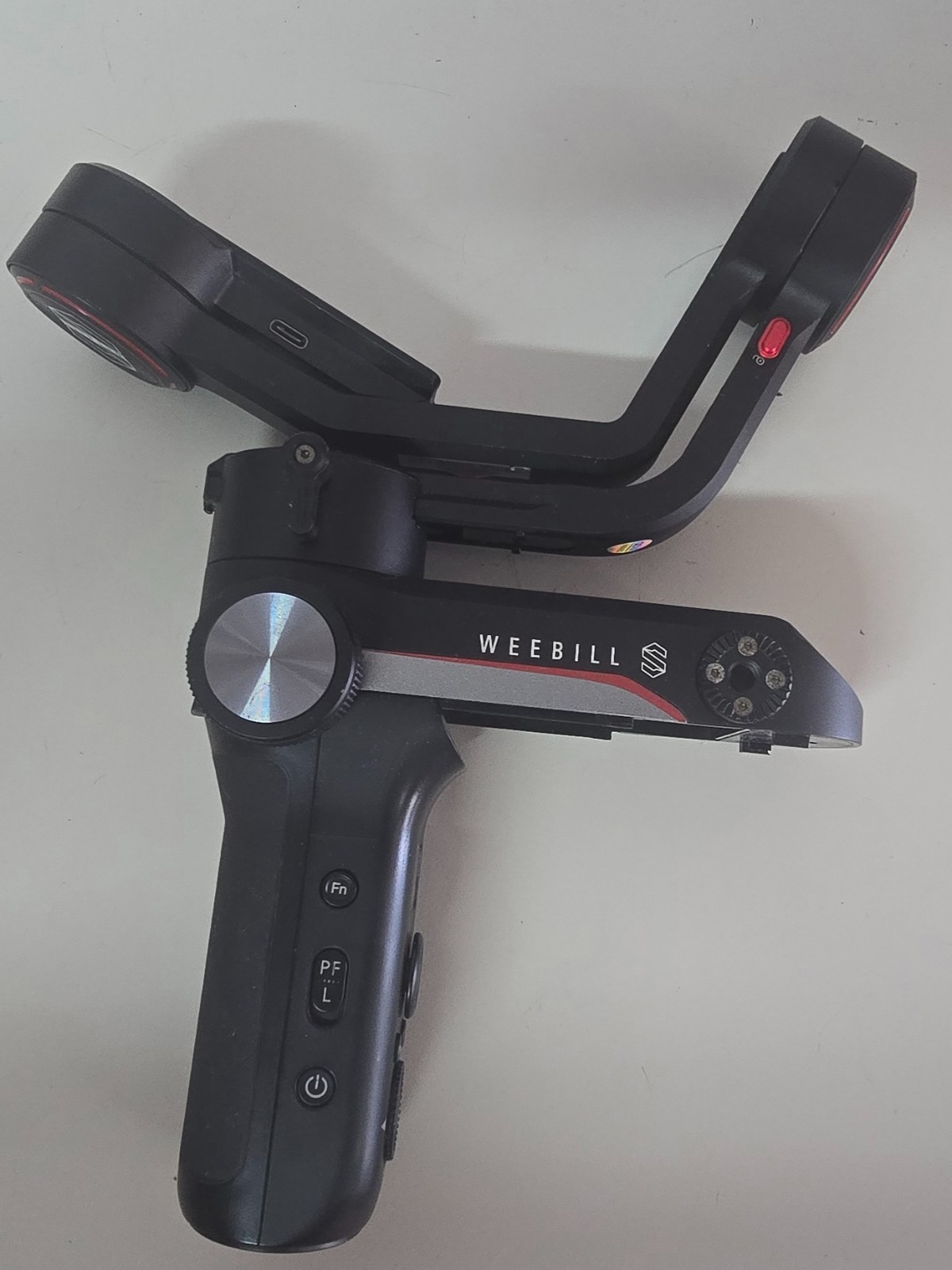Zhiyun WEEBILL S 3 Assi Stabilizzatore Gimbal - Nero (CR110)