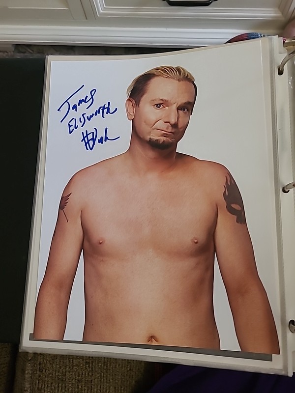 James Ellsworth Autographed Signed 8x10 Photo - WWE WWF Wrestling - 
