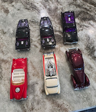 Hot Wheels 1:64 Diecast Lot of 6 Theme Unboxed Multicolor.
