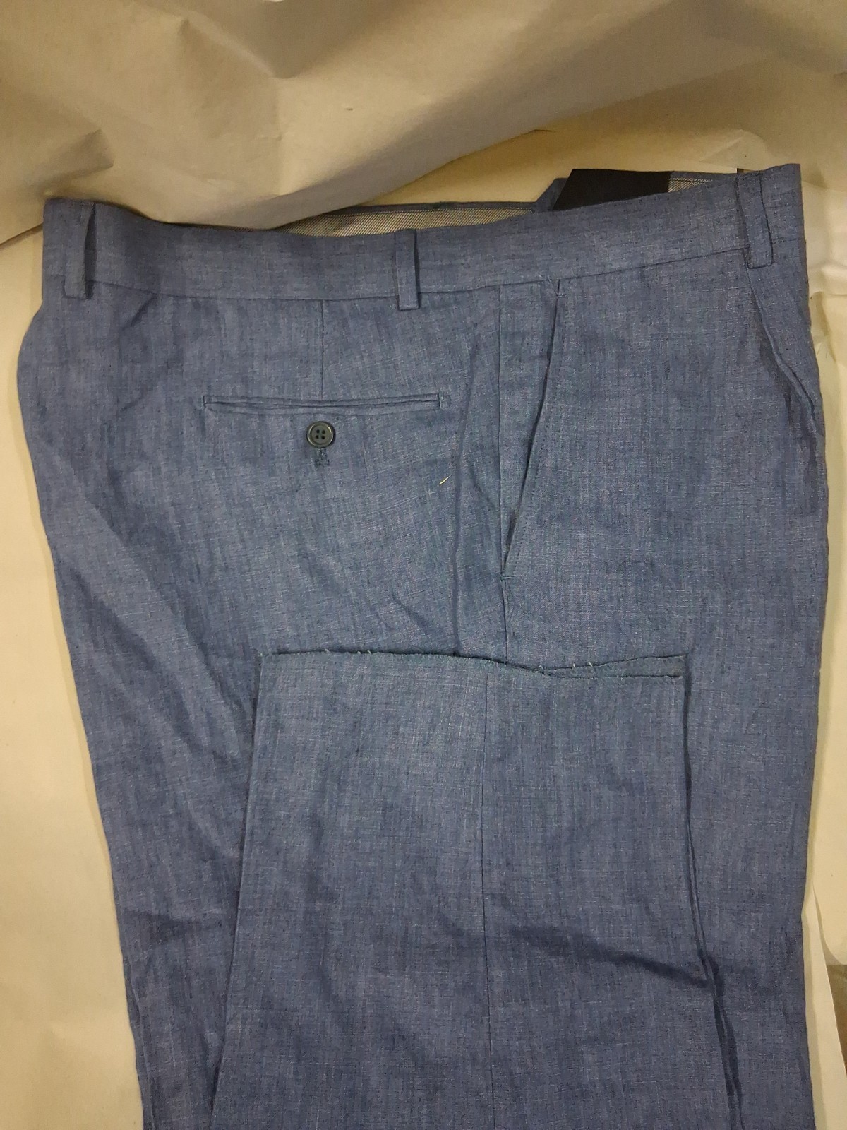 Pantalone Uomo Puro Lino classico taglia 55