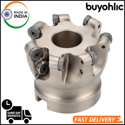 Face Milling Cutter for RD1604 Carbide Inserts, Indexable CNC Milling Tool