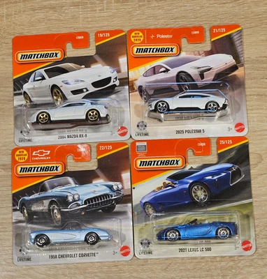 MATCHBOX 2026 . Au choix MAZDA POLESTAR CHEVROLET LEXUS JEEP TOYOTA - Photo 1/4