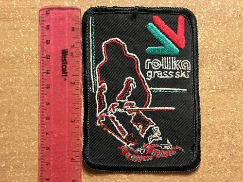 SURF AND SKI-1963 Rollka Grass Ski Patch, Excellent Condition  /$80 eBay Value