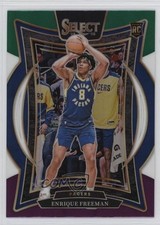 2024 Panini Select Concourse Green White Purple Prizm Enrique Freeman #80 0z9a