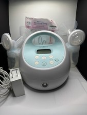 Spectra S1 Rechargeable Electric Breast Pump - Blue with power cord tested 