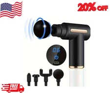 Mini Muscle Massage Gun Protable Body Massager Deep Handheld Percussion Massager