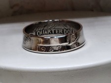 1967 - Size 10  Dated Quarter Coin Ring