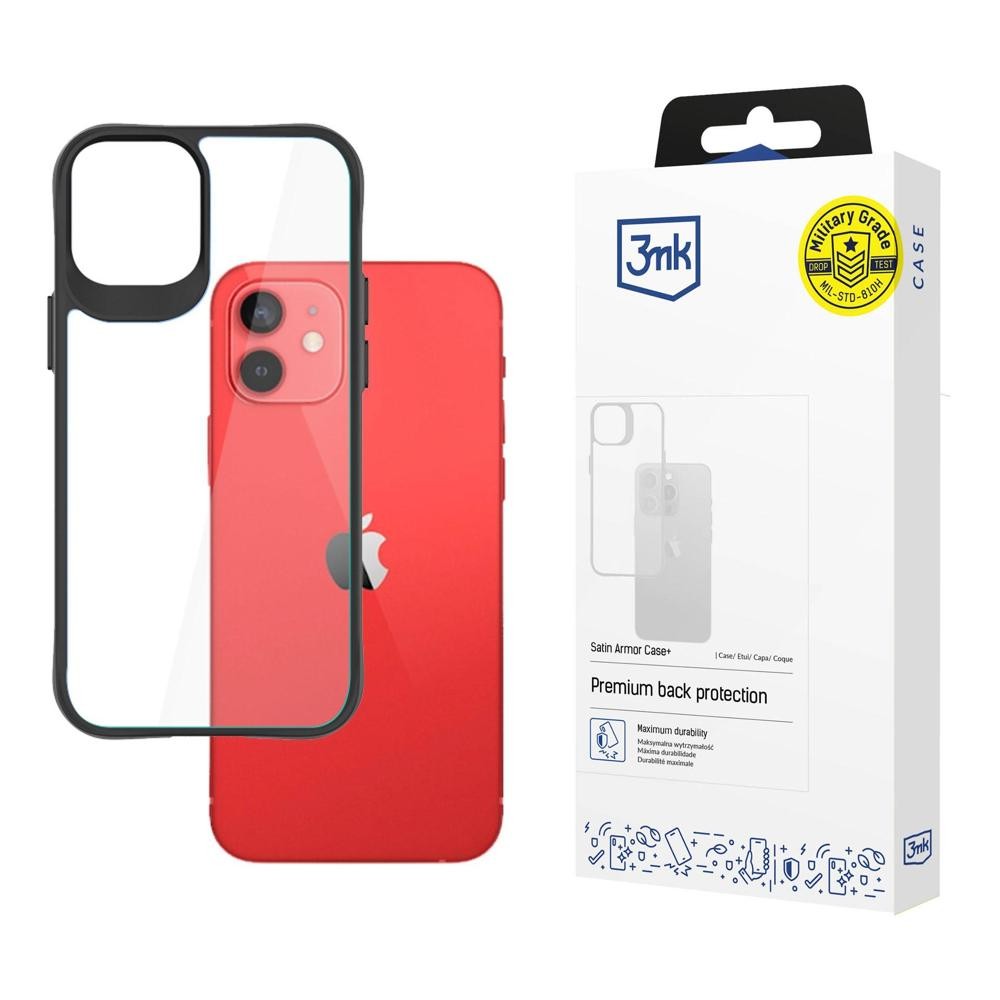 Apple iPhone 12 Mini – 3mk Satin Armor Case+