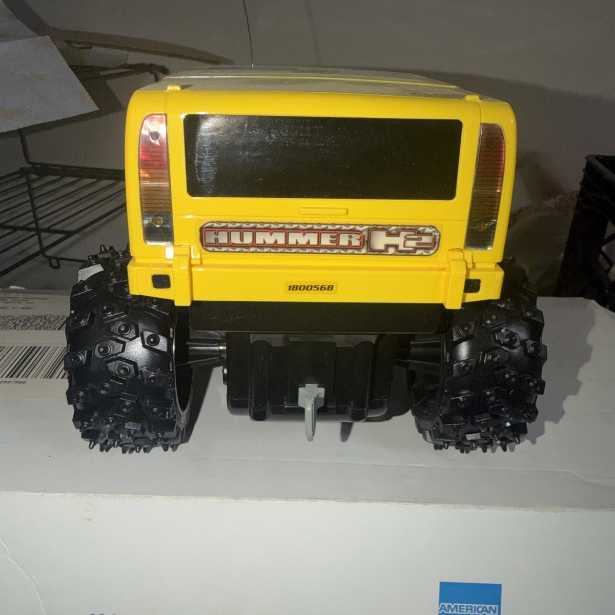 NIKKO Hummer H2 Yellow RC Car 10” Radio Controlled 4.8 Volt 2WD