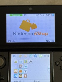 Nintendo 3DS Console Black Edition With Charger US SELLER Excellent Condition