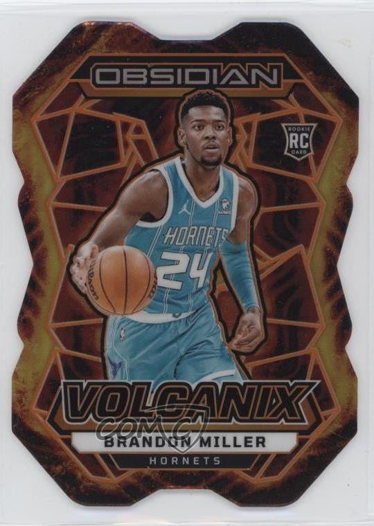 2023-24 Panini Obsidian Volcanix Brandon Miller #6 4at