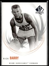 Rick Barry 2010-11 SP Authentic #21 Miami Hurricanes