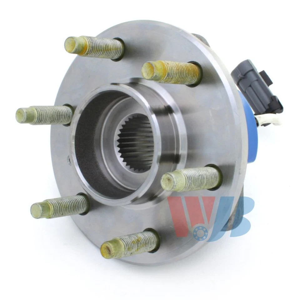 Conjunto de cojinete y buje de rueda delantera trasera WJB para Cadillac STS 2005-2011 Foto 2 de 4