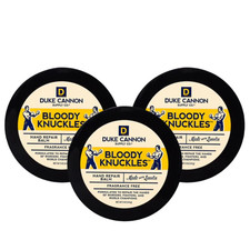 Bloody Knuckles Hand Repair Balm 3-Pack – 5 Oz Unscented Hand Cream for Workers