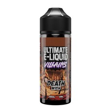 Ultimate E-liquid 100ml Villains Death Wish Vape Juice, Manufacturer 99.90 per litre