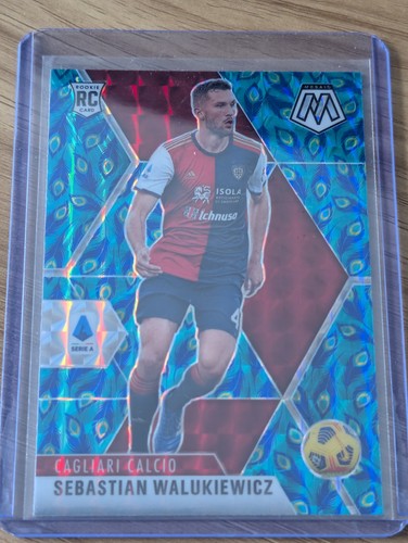2020-21 Panini Mosaic Serie a Sebastian Walukiewicz #34 Mosaic Prizm (RC)