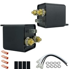 120A Relay, 12VDC Continuous Duty SPST 4-pin High Power Relay Set