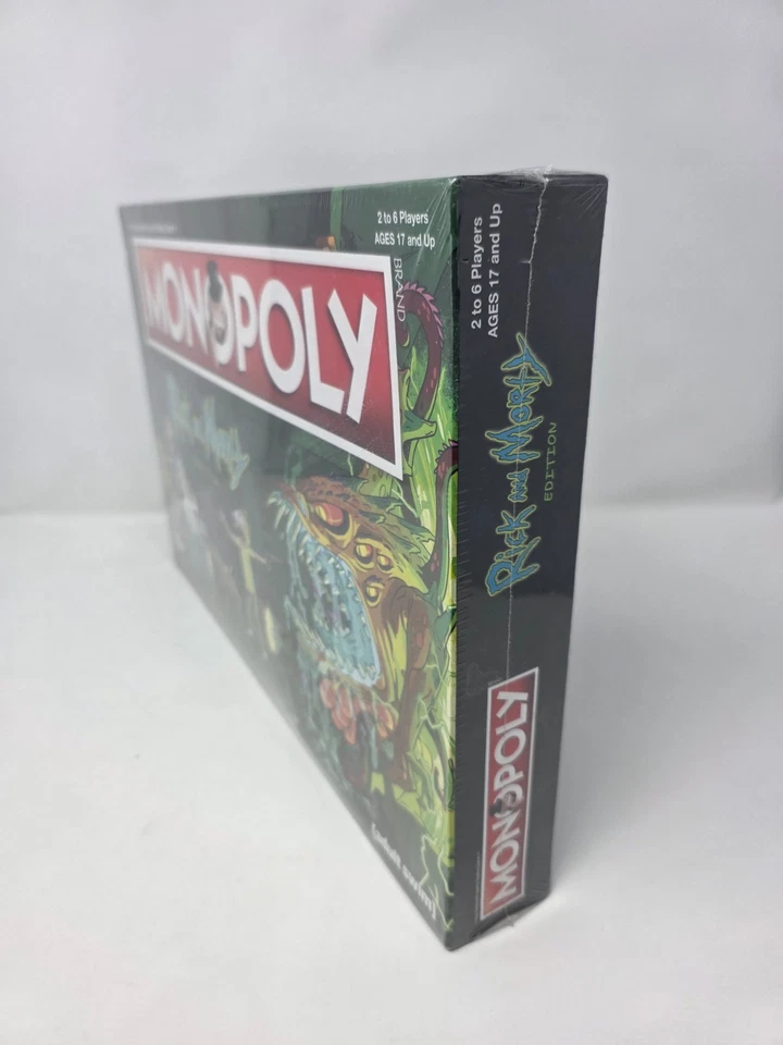 Monopoly Rick And Morty Edition Board Game - New & Sealed - Image 2 of 4