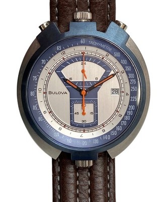 BULOVA Archives Series Parking Meter Chronograph 98B390 from Japan #4011