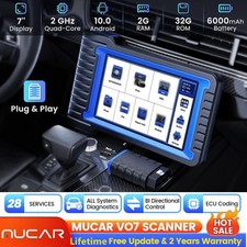 Mucar Vo7 Bidirectional Scanner Auto Car Diagnostic Tool Ecu Coding Reader Immo Mucar Vo7 Bidirectional Scanner Auto Car Diagnostic Tool Ecu Coding Reader Immo