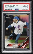 2016 Topps Chrome First Pitch Jimmy Kimmel #FPC-13 PSA 10 GEM MT 0j3l