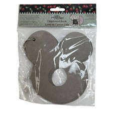 MARY ENGELBREIT Chipboard Book Mouse Ears 5 Pages Mini Scrapbook Ring Bound