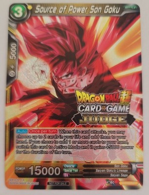 Source Of Power, Son Goku - Judge Promo NM/M
