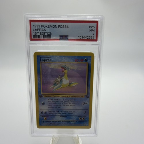 Lapras (1st Edition) graded PSA 7 for sale on eBay