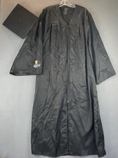 Jostens University Of Tennessee Graduation Gown Black 5' 10" - 6' 0" Volunteers