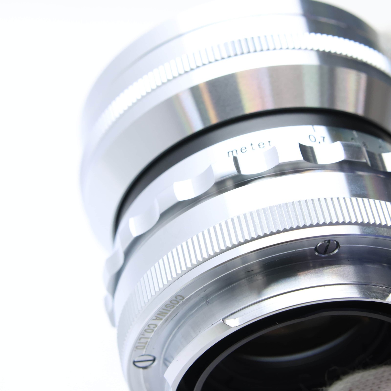 Voigtlander NOKTON 50mm F/1.5 Vintage ASPH. VM Silver (Leica M) -Near Mint- #241