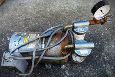 GAST 0322-V1G3-G8DX ROTARY VANE VACUUM PUMP, WORKS, 115V AC, 1/6 HP, 1725 RPM