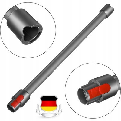 Rohr für Dyson V12 Detect Slim V10 Digital Slim kompatibel Stab 74cm Dunkelgrau