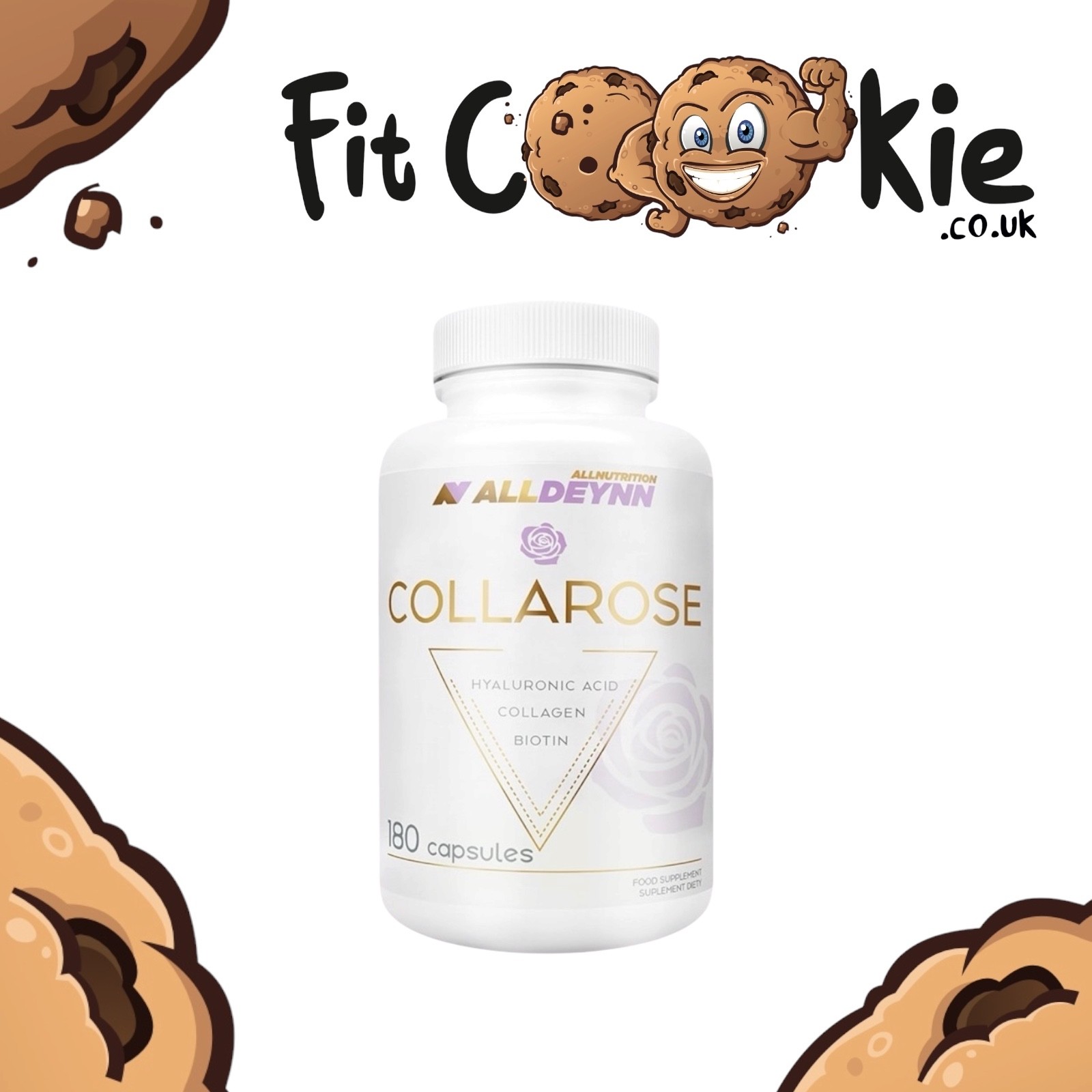 Allnutrition Alldeynn Collarose Caps - 180 Caps - Image 2