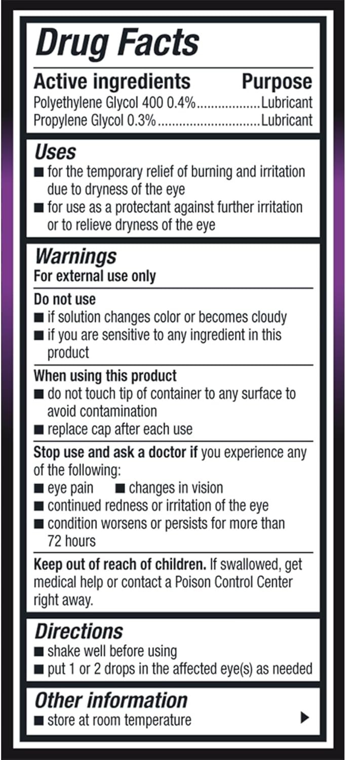 Genteal Tears Gel Drops, 8 ml Free Shipping