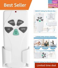 FAN-53T Ceiling Fan Remote Control Replacement for Hampton Bay Harbor Breeze ...