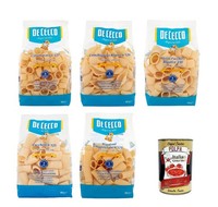 De Cecco Le Specialità Testpaket, 100% Italien Pasta Nudeln 5X 500G+Polpa 400G