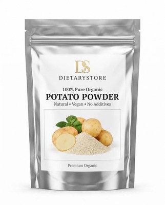 Potato Powder Natural Fine Ground Multipurpose Food Grade Vegan Gluten Free