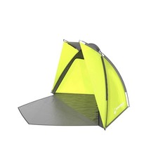 3-4 Person Beach Tent Shelter Sun Shade Shelter UV Rain Wind Protection w/ Bag