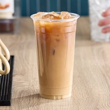 Choice Heavy Duty 32 oz. Tall Heavy Weight Clear PET Plastic Cold Cup - 300/Case