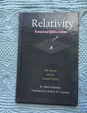 RELATIVITY BY ALBERT EINSTEIN HARDCOVER BOOK, 2012 EDITION