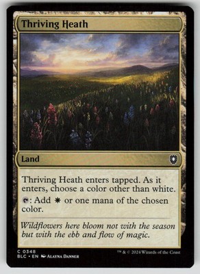 Thriving Heath Common Commander: Bloomburrow 348 MTG Near Mint