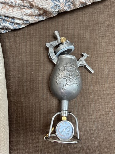 Chinese Cannon Popcorn Maker Hand-crank Body Mini Model  USED