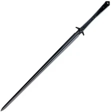APOC Survival Long Sword Black Coated Spring Steel Blade G10 Handle - SD35640