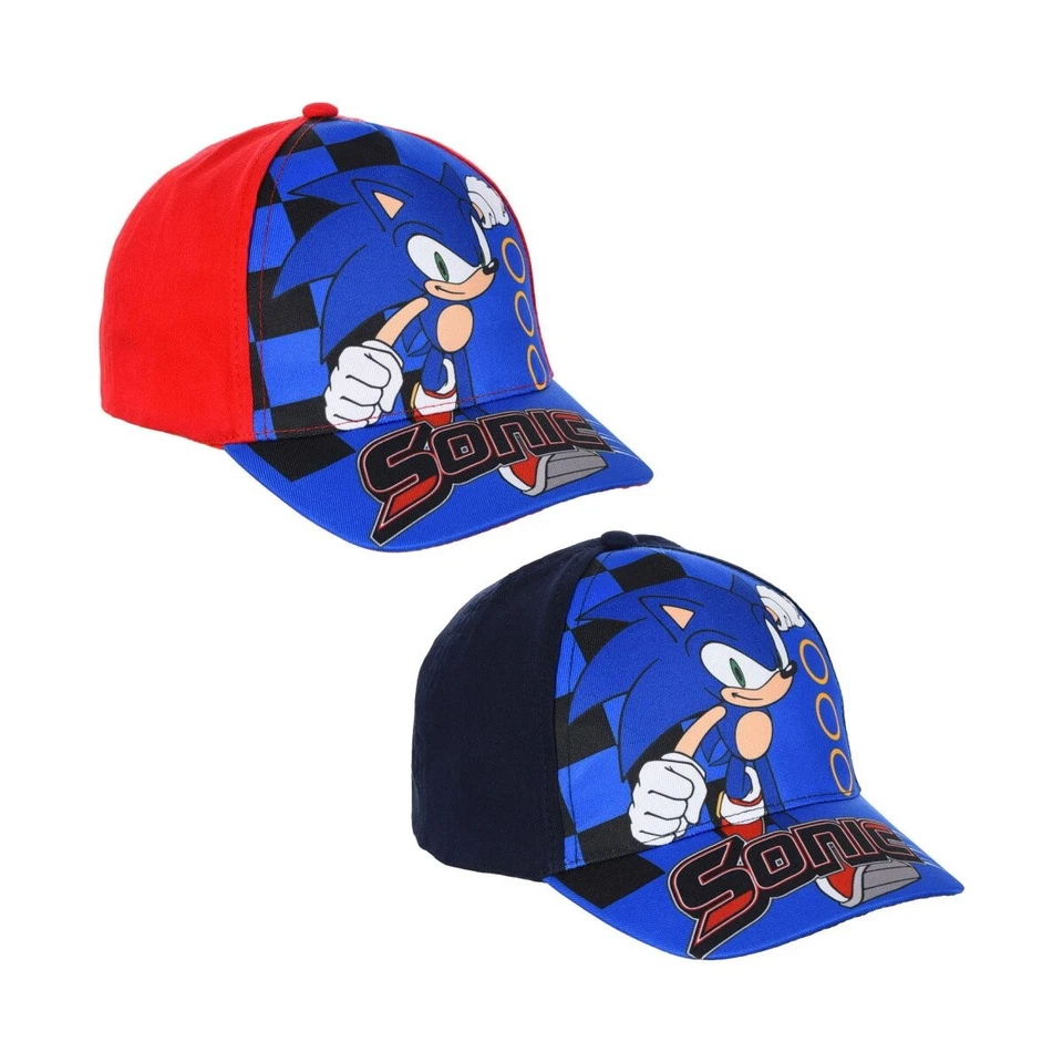Sonic the Hedgehog Kinder Baseballkappe 52–54 cm – Cap