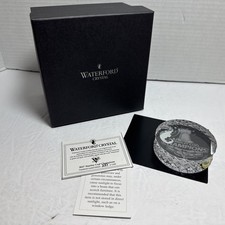 Waterford Crystal 2017Stanley Cup Champions Hockey Puck Paperweight #337 Of 5000