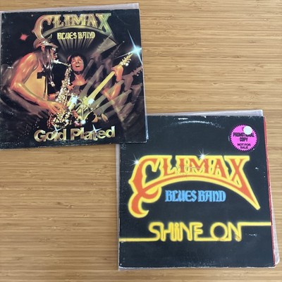 Climax Blues Band (2 LP Lot) ''Gold Plated'' & ''Shine ON'' (promo) both CLEANED VG+