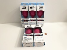 5 Pack Wet Brush The Original Mini Detangler Hair Brush Pink Frost