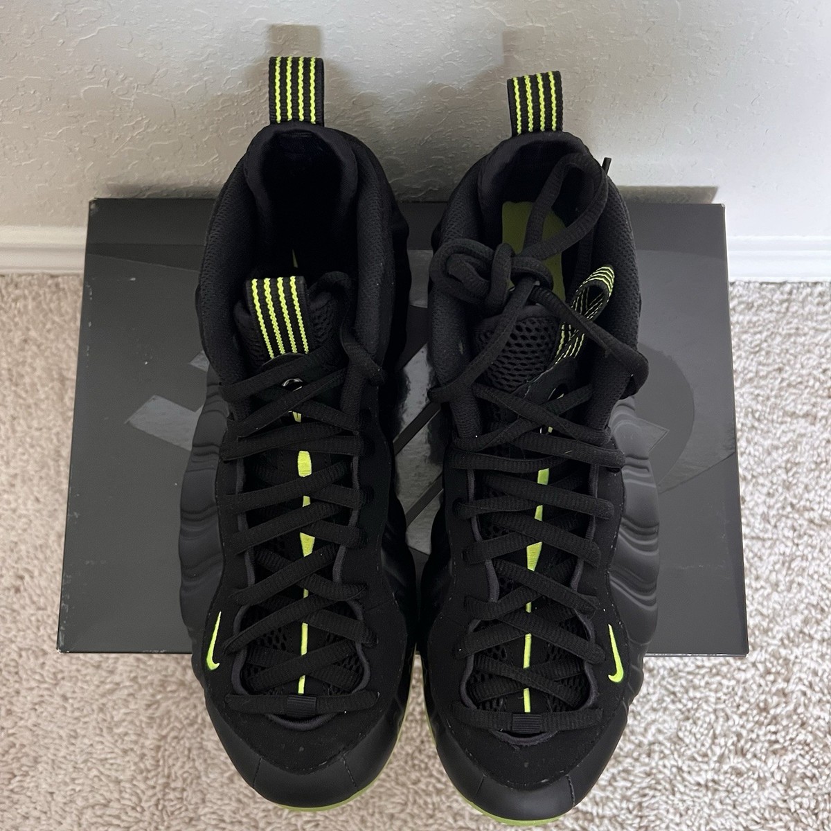 Nike Air Foamposite One Black Volt Penny Hardaway HF2902-001  display picture 2